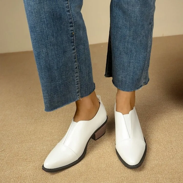 Women'S Fashion Shoes - أحذية نسائية جديدة للربيع والخريف بكعب
