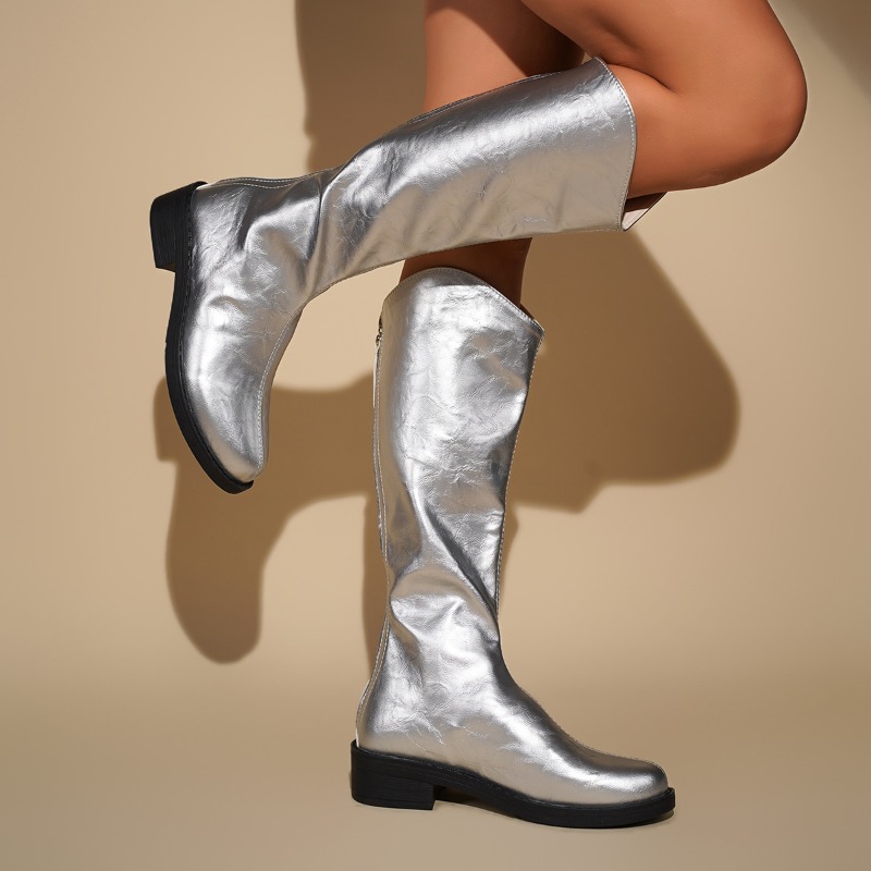 أحذية نسائية طويلة تصل إلى الر - مراجعة Women'S Fashion Knee High Boots وسعره
