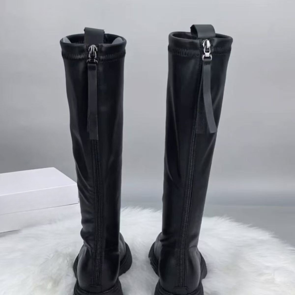 أحذية نسائية طويلة حتى الركبة  - مراجعة Women'S Fashion Knee High Boots وسعره