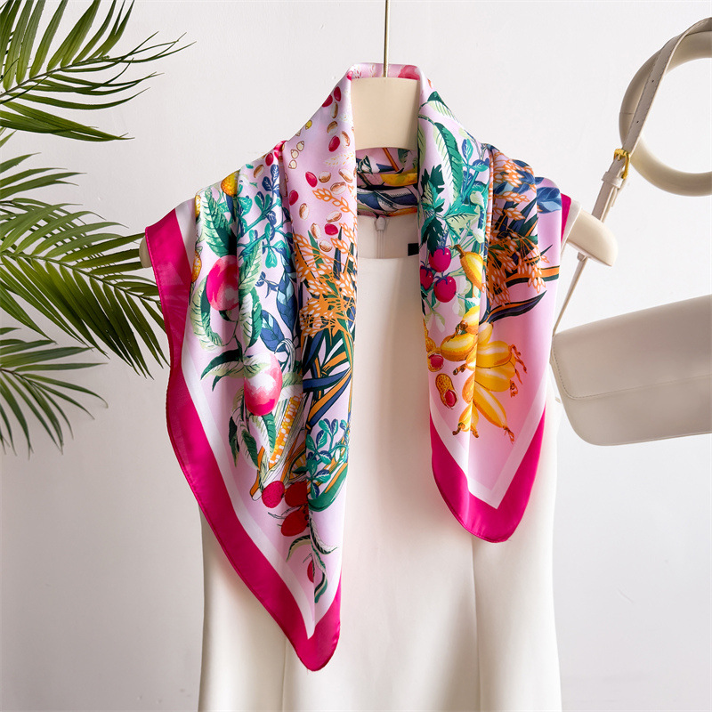 الفاخرة الجديدة المطبوعة الأوش - مراجعة Women Fashion Necktie وسعره
